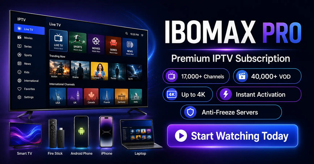 IPTV setup on Amazon Fire TV Stick — IBOMAX PRO